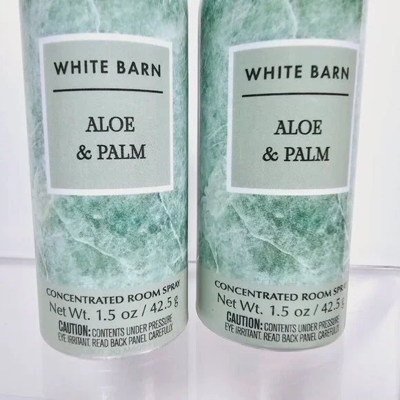 2 ALOE PALM Bath & Body Works Concentrated Room Spray 1.5oz NEW - Picture 3 of 5